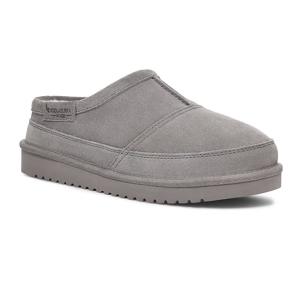 Koolaburra by Ugg gray fluffy slip ons